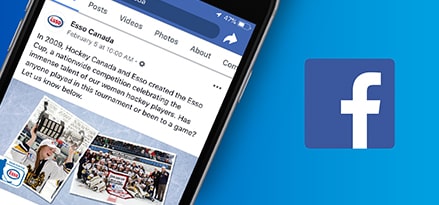 Esso Canada on Facebook.