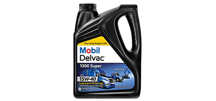 Mobil Delvac motor oil available at Esso