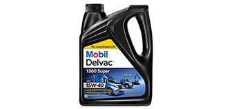 Mobil Delvac motor oil available at Esso