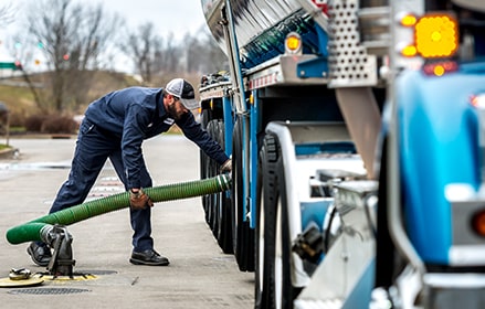driver fueling