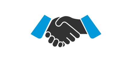 Shaking hands icon